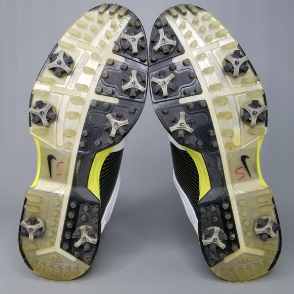 Nike Lunar Control Leather Golf Shoes 11.5 White - Picture 7 of 8